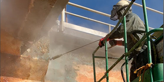 What is Hydroblasting?