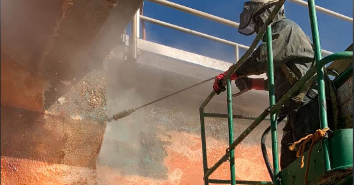Safer Alternatives: Hydroblasting Over Sandblasting